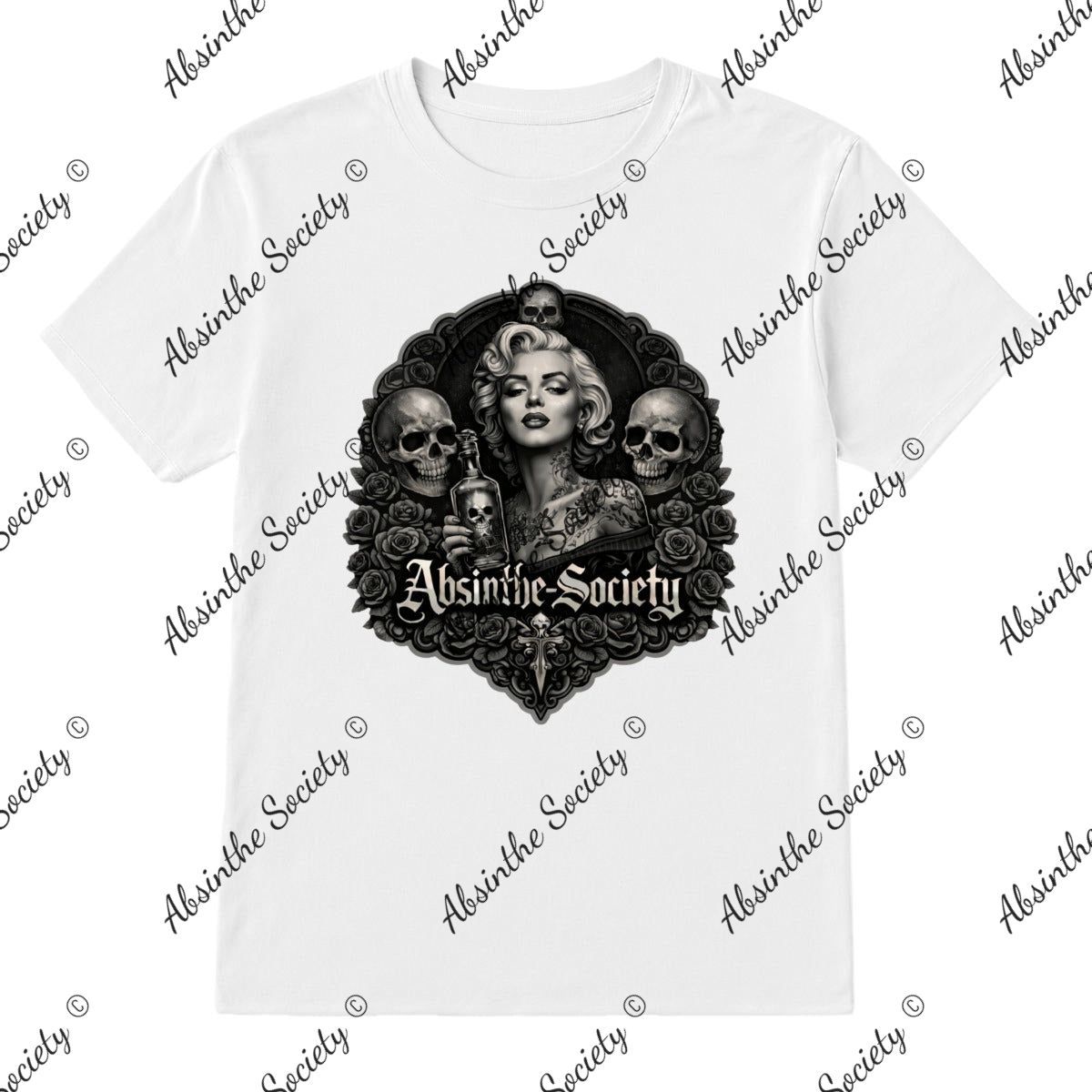 Marilyn Absinthe Society - T-Shirt Printed in USA