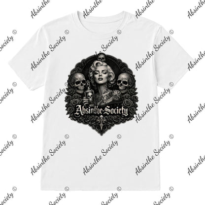 Marilyn Absinthe Society - T-Shirt Printed in USA
