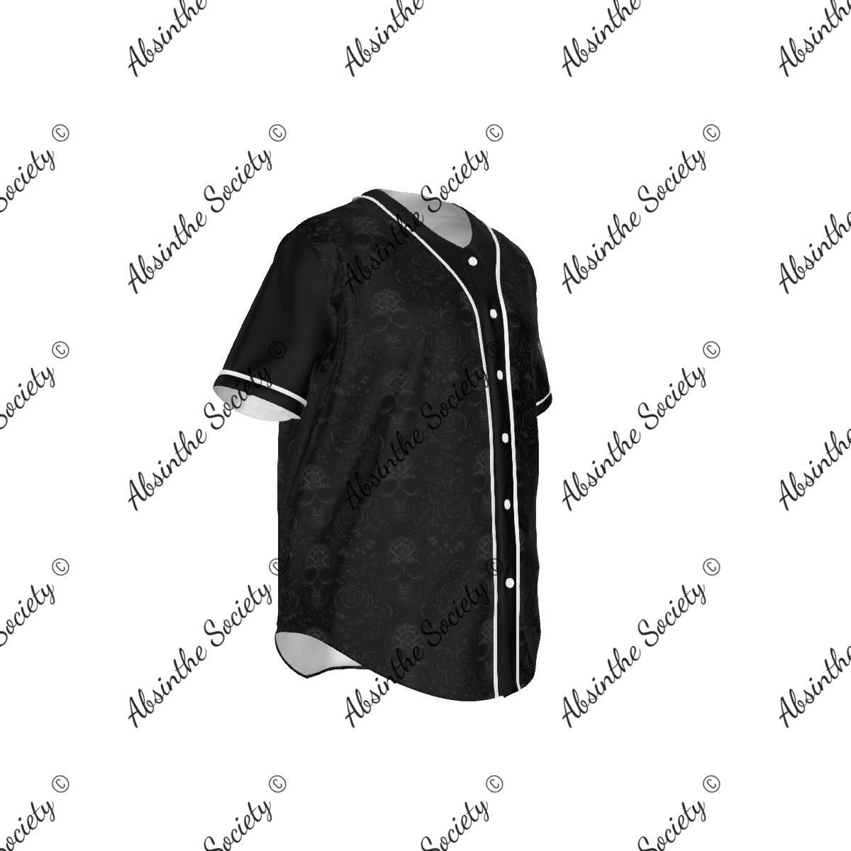 Absinthe-Society -- Moonlit Elegance Baseball Jersey