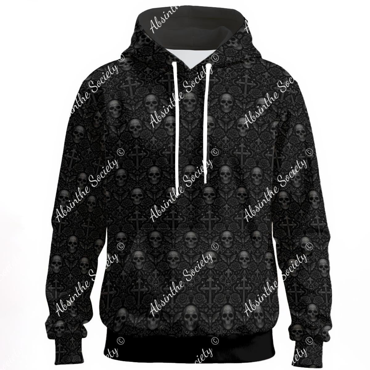 Always Laughing Never Crying Skull - Unisex Pullover Hoodie | Cotton