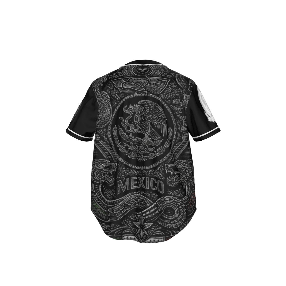 Mi Lindo México con La Madre | Baseball Jersey | Dark Chicano Gothic Streetwear