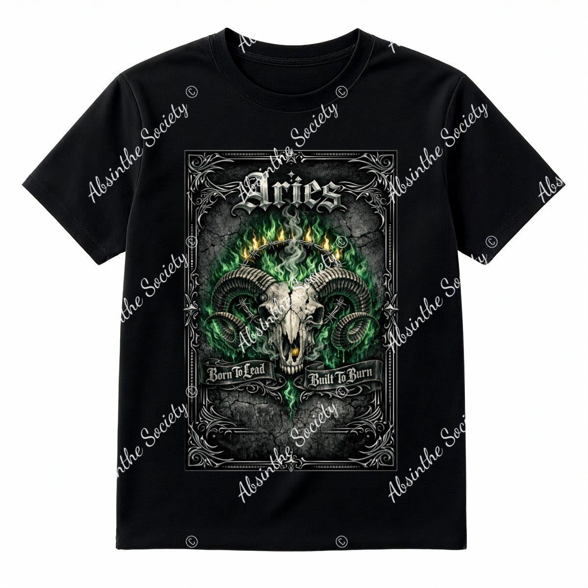 Aries T-Shirt Printed in USA