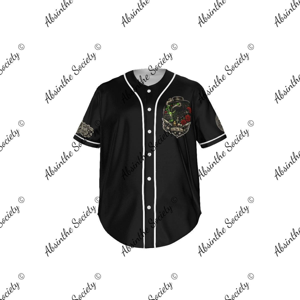 La Vida Toxica - Pareja Toxica - Baseball Jersey White