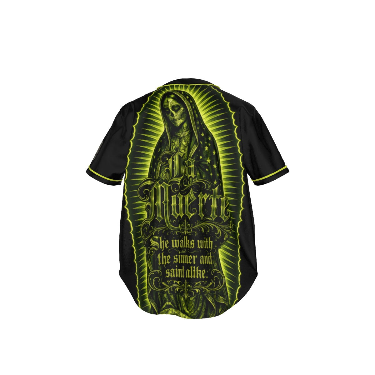 La Muerte |Baseball Jersey | Dark Chicano Gothic Streetwear