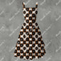 Dark Homage - Ruffle Hem Dress White