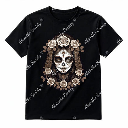 Sepia Queen Catrina Printed in USA