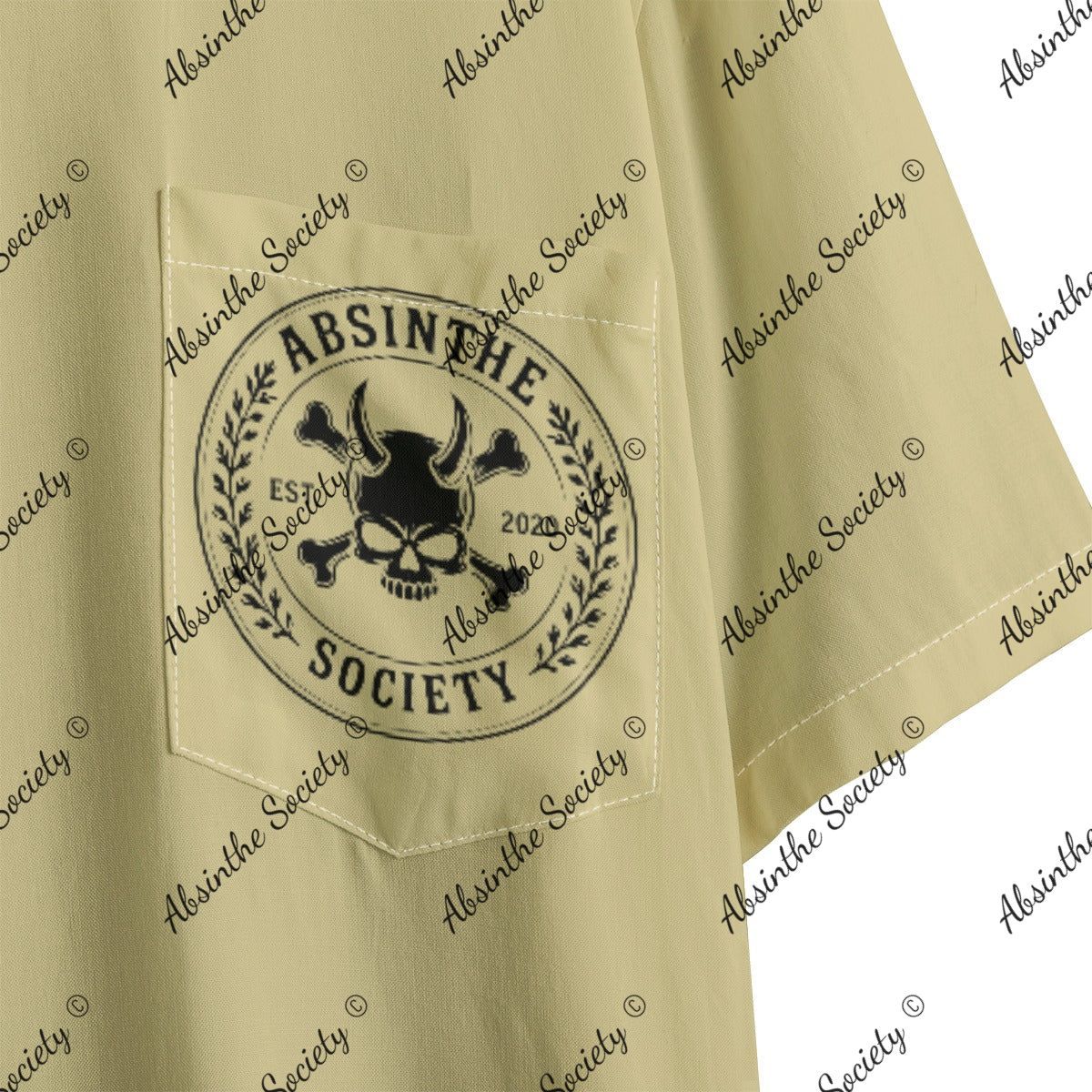 Laugh Now Cry Later - Absinthe Society - Rayon Shirt