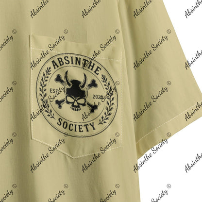 Laugh Now Cry Later - Absinthe Society - Rayon Shirt