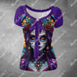 Luminous Nightfall - Puff Sleeve Shirt White