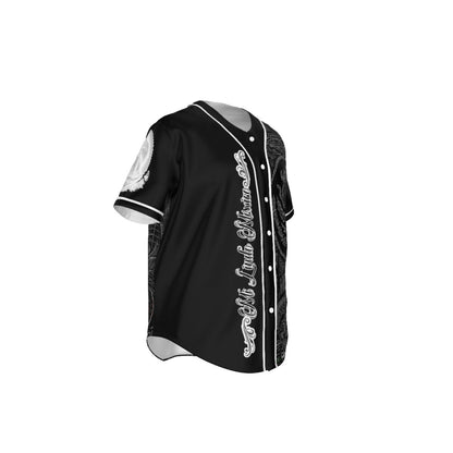Mi Lindo México con La Madre | Baseball Jersey | Dark Chicano Gothic Streetwear