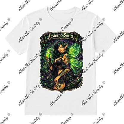 Green Fairy- Full Scale T-Shirt Printed in USA