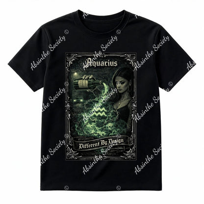 Aquarius- Different by Design T-Shirt Printed in USA