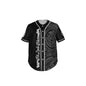 Mi Lindo México con La Madre | Baseball Jersey | Dark Chicano Gothic Streetwear White