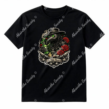 La Vida Toxica - La Pareja - Double Side T-Shirt Printed in USA