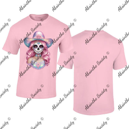 Gothic Sunshine - Pastel Catrina- Unisex T-Shirt