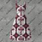 Faithful Ruffle Hem Dress - Gothic Devotional Elegant White