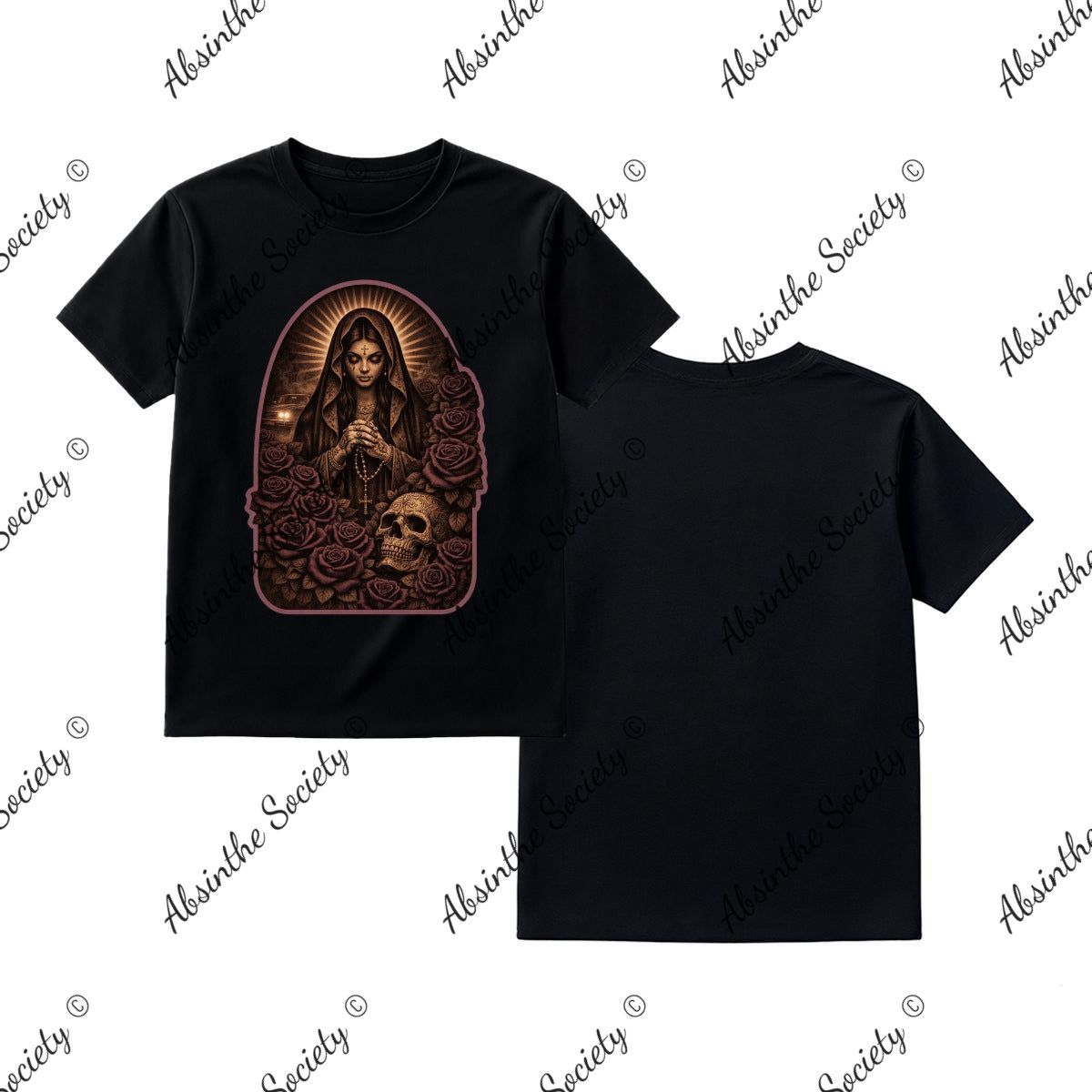 Pray for Us |Printed in USA Black