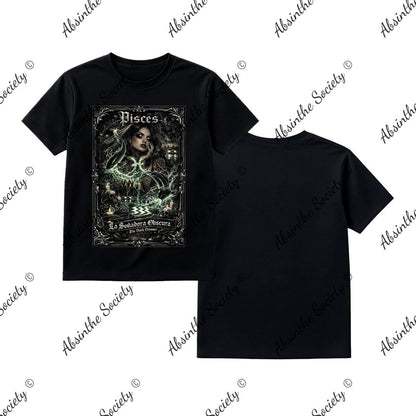 Pisces II T-Shirt Printed in USA Black
