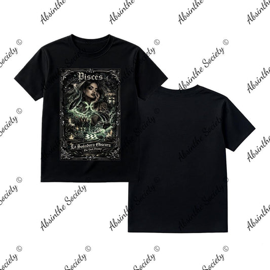 Pisces II T-Shirt Printed in USA Black