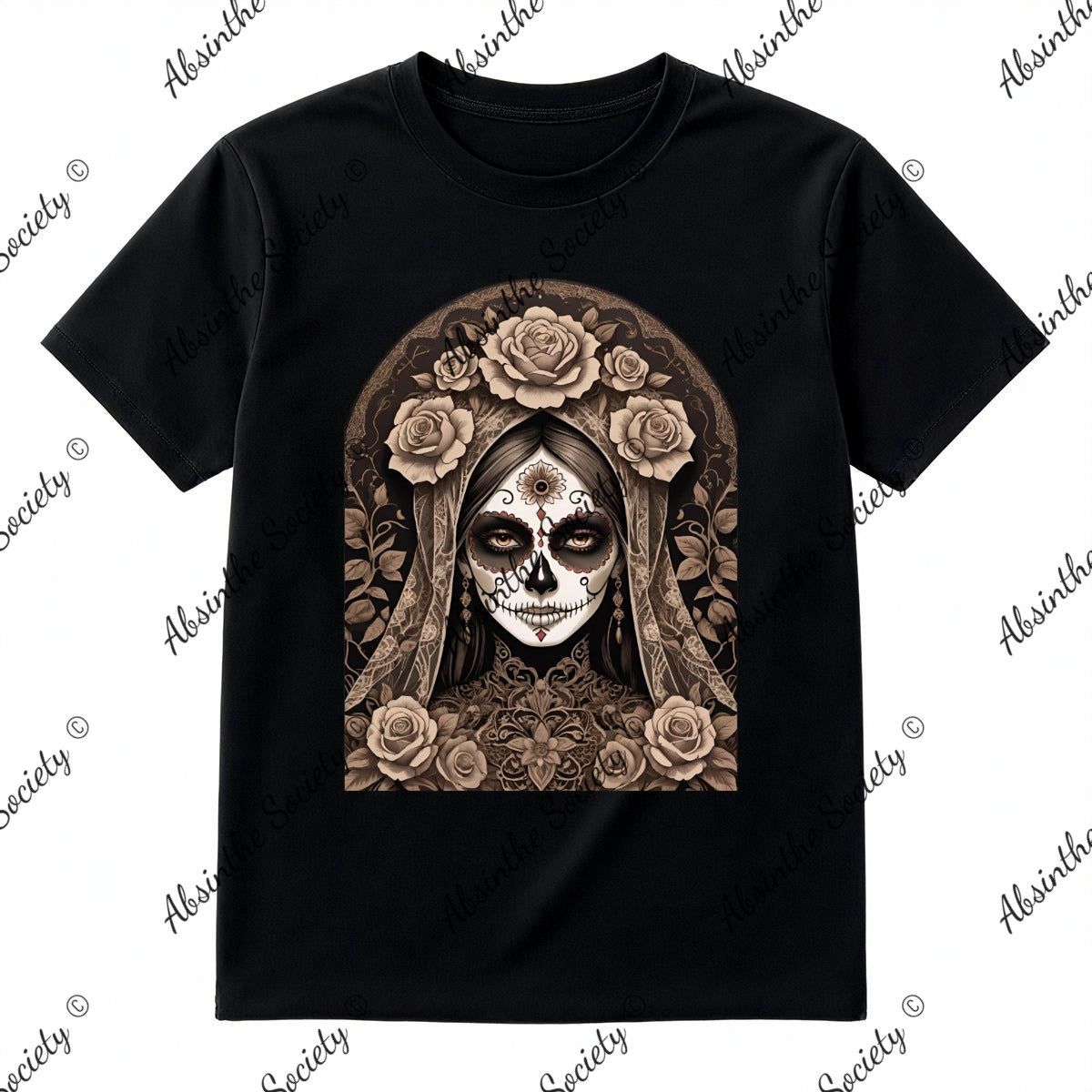 Sepia Catrina Saint Printed in USA