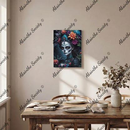 La Bruja | Framed Canvas Wall Art | Dark Chicana Gothic Home Décor
