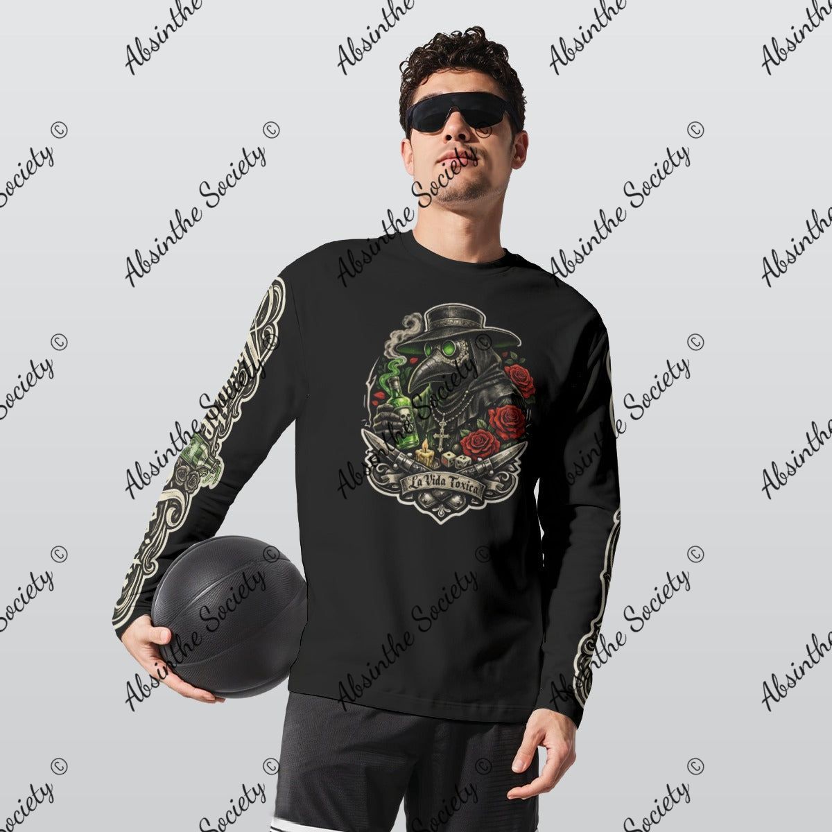 La Vida Toxica - Pareja Toxica Long Sleeve T-Shirt | 190GSM Cotton | This Life Chooses You