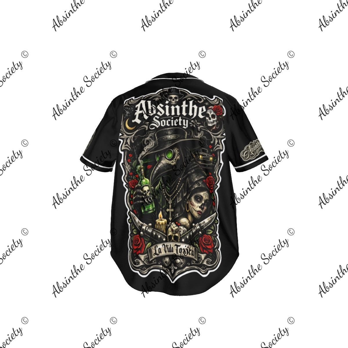 La Vida Toxica - Pareja Toxica - Baseball Jersey