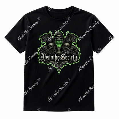 Death by Absinthe Society — Absinthe Green Collector Edition T-Shirt