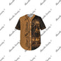 Los Santos Baseball Jersey | Dark Chicano Streetwear White