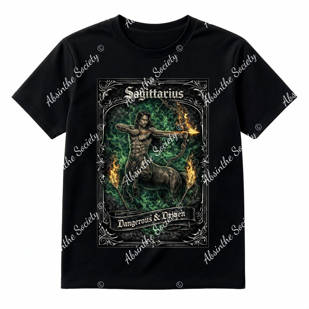 Sagittarius Mighty Centuar T-Shirt Printed in USA