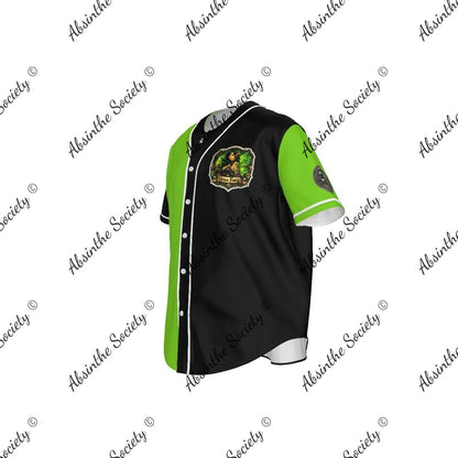 Absinthe Society - Green Fairy - Baseball Jersey
