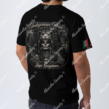 Indigenous Pride — Jaguar Queen T-Shirt | 190GSM Cotton | Absinthe Society