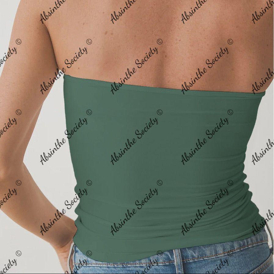 Mi Bandera | Double-Layer Strapless Top | Chicana Mexican Pride Streetwear