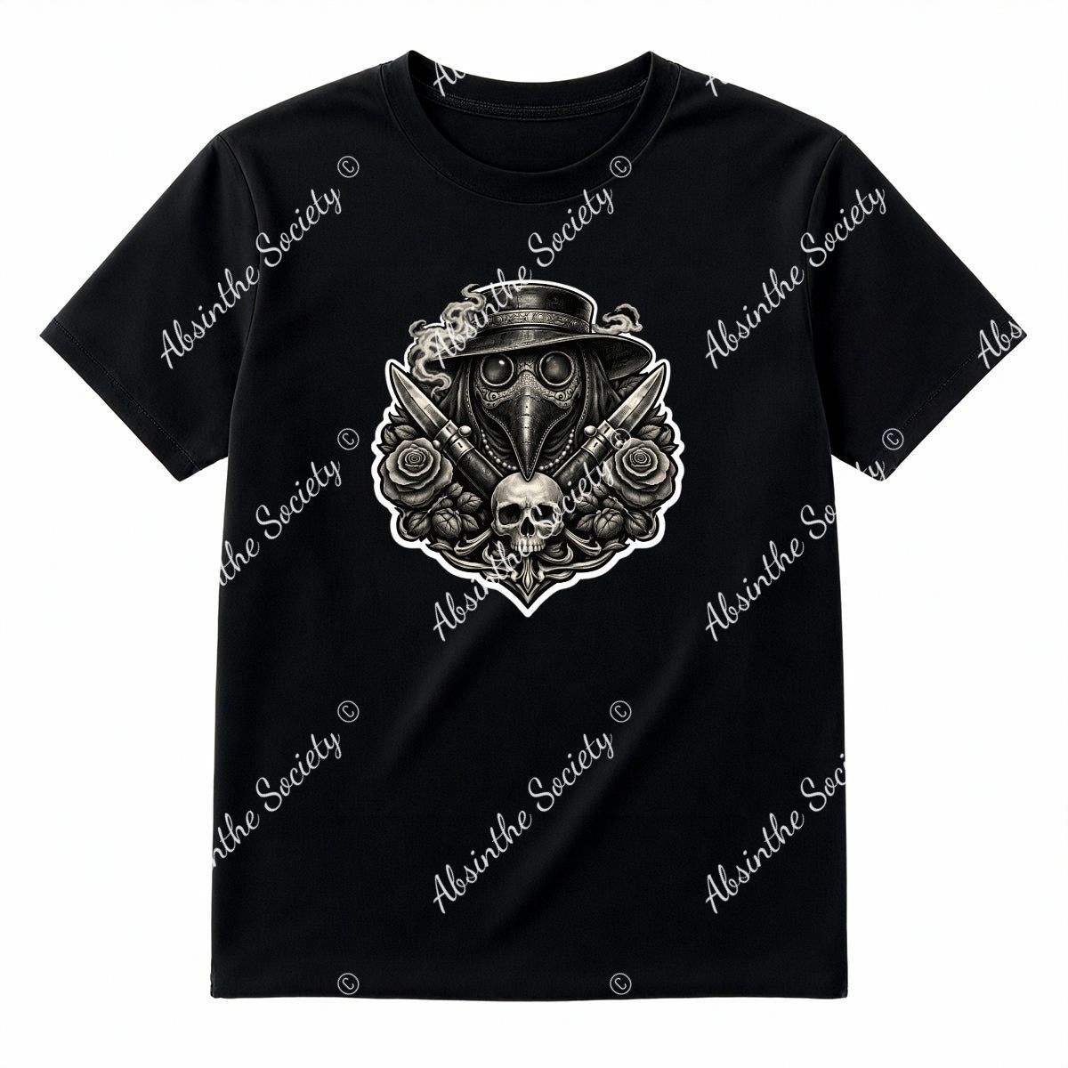 La Vida Toxica- La Pareja Grayscale- Double Side T-Shirt Printed in USA