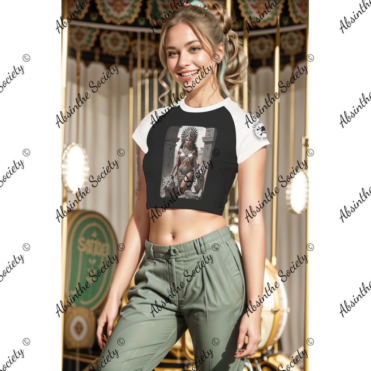 Obsidian Queen - Cropped T-shirt