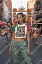Bandera Cultura - Cropped T-shirt White