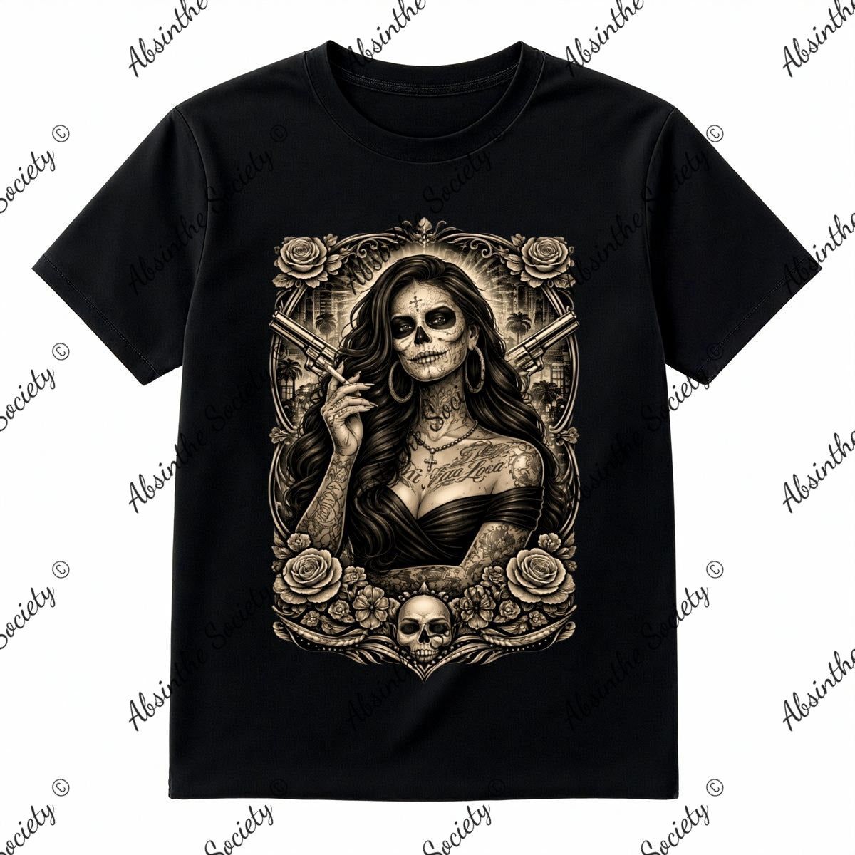 Mi Vida Loca - La Ruca T-Shirt Printed in USA