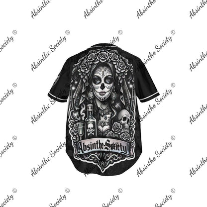 Absinthe-Society -- Moonlit Elegance Baseball Jersey