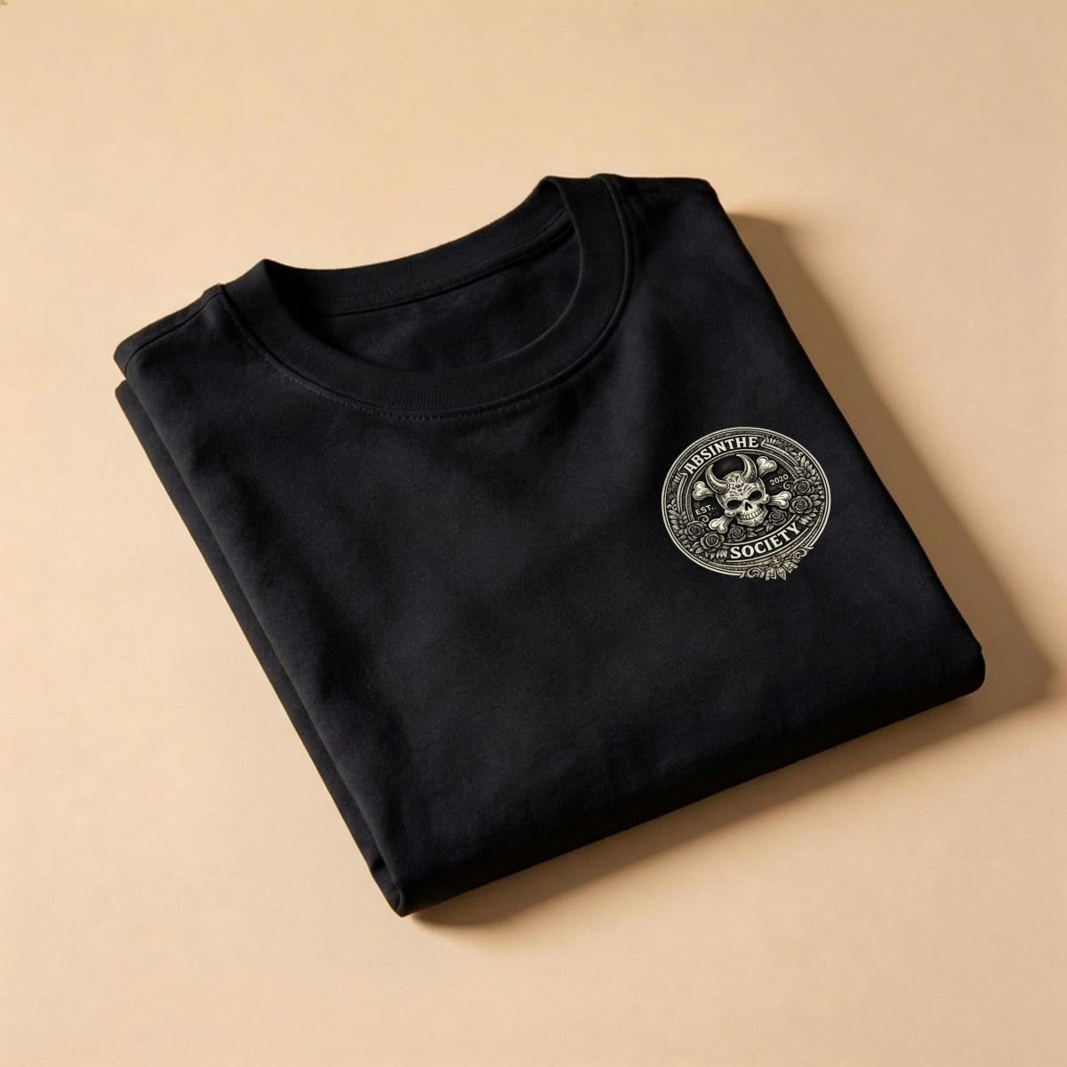 For Tha Homies | Double-Sided DTG Tee | Dark Chicana Gothic Streetwear