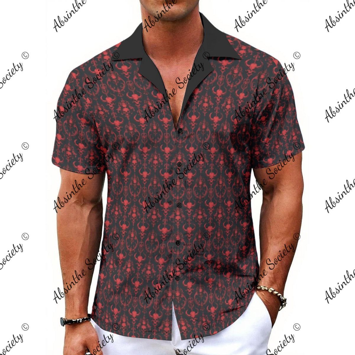 Dark Descent Hawaiian Shirt - Gothic