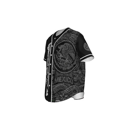 Mi Lindo México con La Madre | Baseball Jersey | Dark Chicano Gothic Streetwear