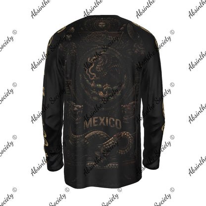 Mi Lindo México - Long Sleeve T-shirt - Mexican Pride Cotton