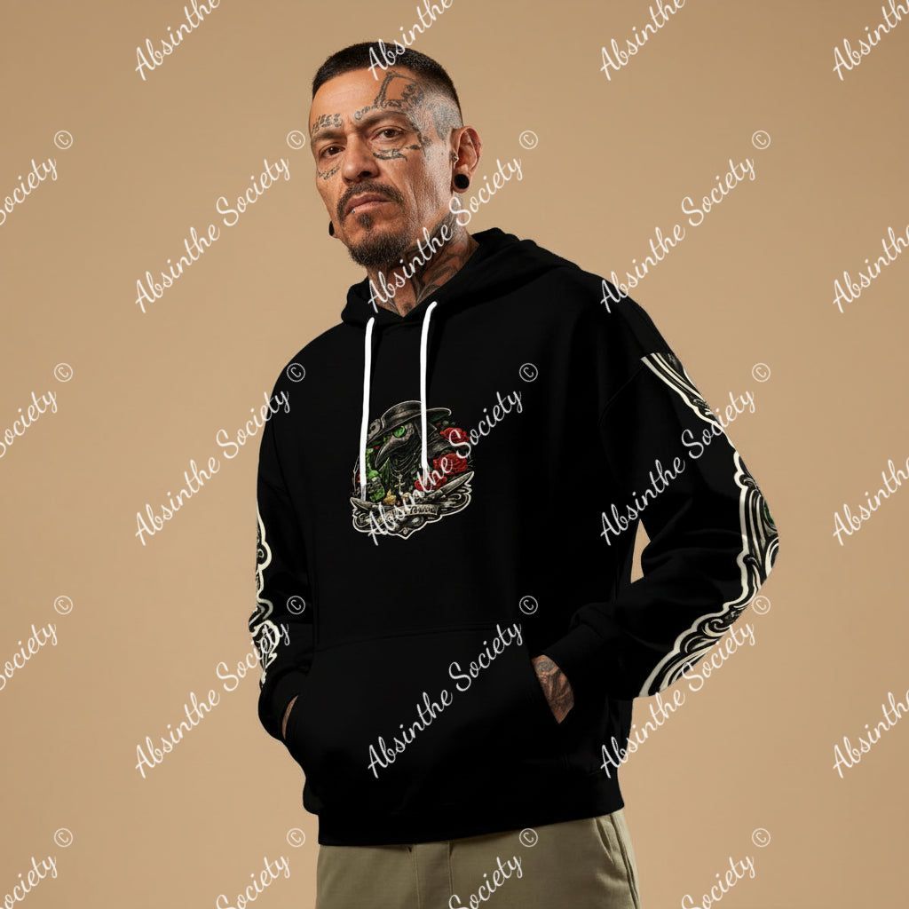 La Vida Toxica - Absinthe Society Pareja- Unisex Pullover Hoodie | Cotton