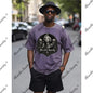 Marilyn Absinthe- Unisex Heavyweight T-shirt Printed in USA Purple