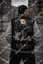 ⭐ Chicano Pride Under NY Sky - Varsity Jacket