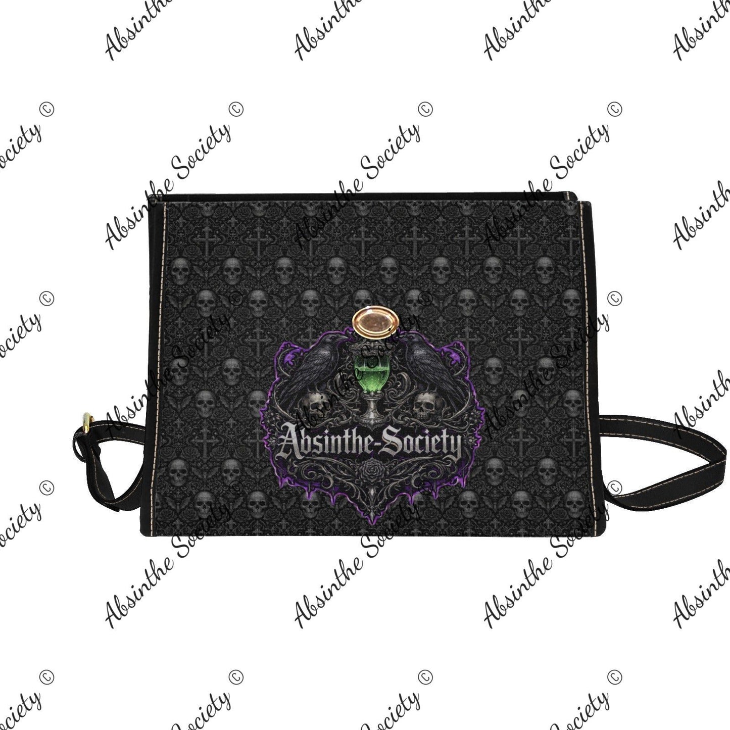 Quoth the Raven - Lock Bag - Gothic Poe Inspired- Absinthe Society