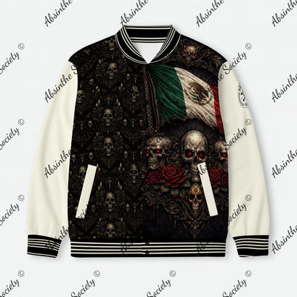 🇲🇽 Mexico Flag Varsity Jacket - Mexican Pride