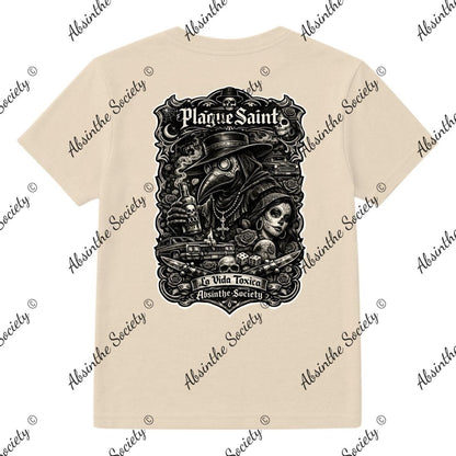 La Vida Toxica- La Pareja Grayscale- Double Side T-Shirt Printed in USA