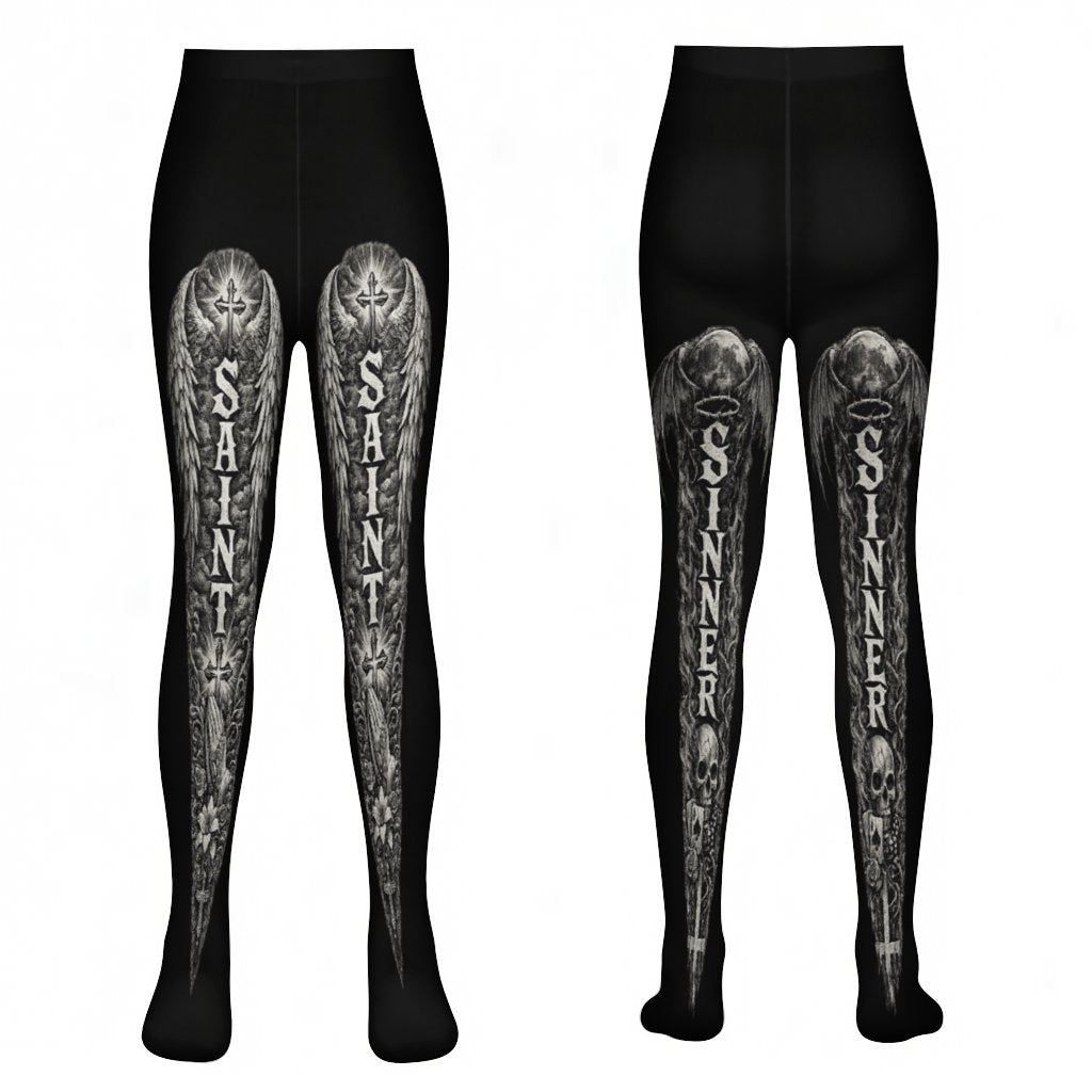 Saint & Sinner | Pantyhose | Dark Chicana Gothic Fashion