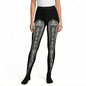 Saint & Sinner | Pantyhose | Dark Chicana Gothic Fashion White 9.1"×37.4" 23x95cm